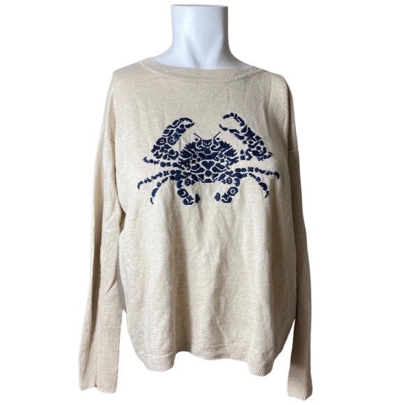 J Crew Crab Sweater | Poshmark